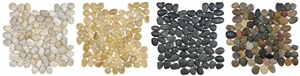 Natural Pebble Tile Polished