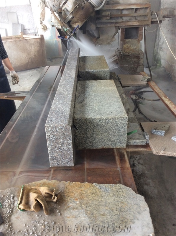 G606 Pink Granite Kerbstone/ Curbs