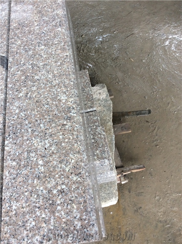 G606 Pink Granite Kerbstone/ Curbs