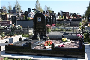 Absolute Shanxi Black Headstones,Custom Monuments,Jewish Style Monuments