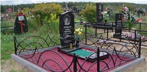 Absolute Shanxi Black Headstones,Custom Monuments,Jewish Style Monuments
