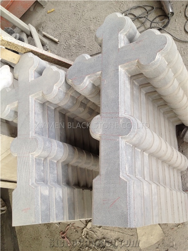 China Whitemarble & Granite Western Style Cross Tombstones，monuments，headstones,gravestone