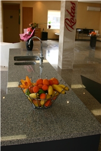 G603 China Grey Granite Kitchen Countertops / Western Design Desk Tops/Vanity Top/Island Tops& Bar Top