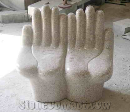 G603,G682 Granite Garden Bench and Tops,Tables, Outdoor Stone Products,Landscaping Stones,