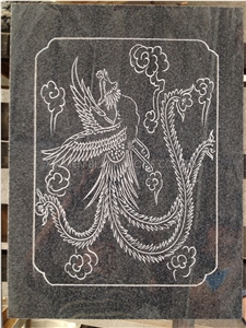 Hebei Black Handmade Sand Blast Carving with Several Kind Of Animal Hebei Black Handmade Sand Blast Carving with Several Kind Of Animal