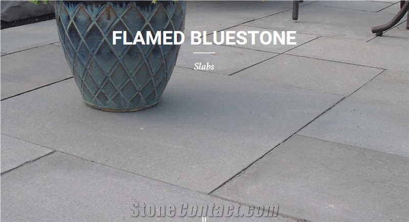 Flamed Bluestone Patio Terrace Pavers