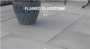 Flamed Bluestone Patio Terrace Pavers