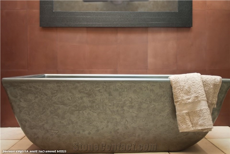 Concrete Soaking Tubs for Your Bath or Spa
