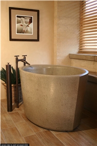 Concrete Soaking Tubs for Your Bath or Spa