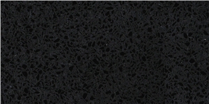 Black artificial quartz Space Black Quartz Stone Nv606 Black artificial quartz Space Black Quartz Stone Nv606