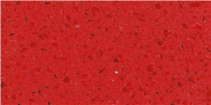 Chinese Red Cosmo Quartz Stone Nv3200