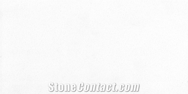 Pure White Quartz Stone for Countertops Nv601