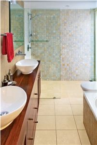 Glass Mosaic Bathroom Wall Glass Mosaic Bathroom Wall