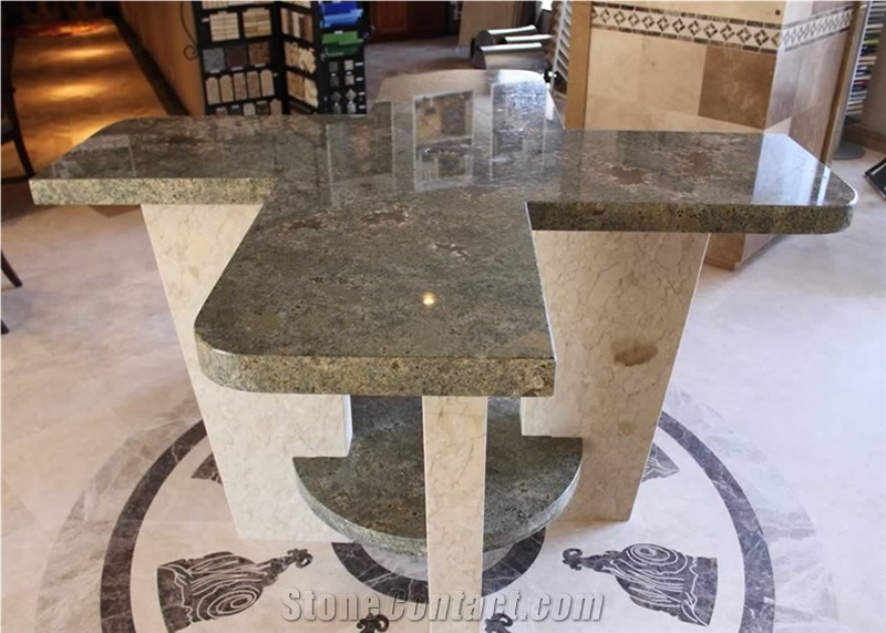 Seafoam Green Granite Congra-G8 Table
