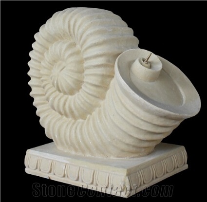 Beige Sandstone Human Sculpture, Beige Sandstone Sculpture & Statue