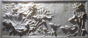 China Beige Wall Human Relieve