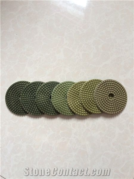 4” 100 mm Wet Diamond Polishing Pad for Concrete