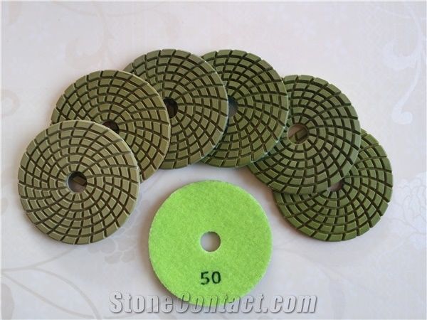 4” 100 mm Wet Diamond Polishing Pad for Concrete