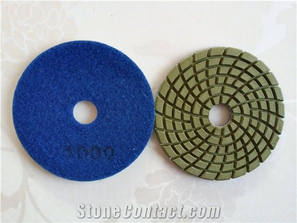 4” 100 mm Wet Diamond Polishing Pad for Concrete