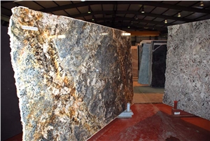 Golden Nebula Granite Slabs