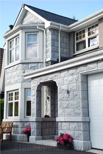 Grey Granite Architectural Wall Cladding, Ornaments