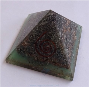 Metal Orgone Chakra Energy Pyramid Orgonite Wholesale Metal Pyramid Wholesale Healing Crystals