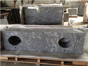 China Juparana Grey Granite Countertop for Kitchen China Juparana Grey Granite Countertop for Kitchen