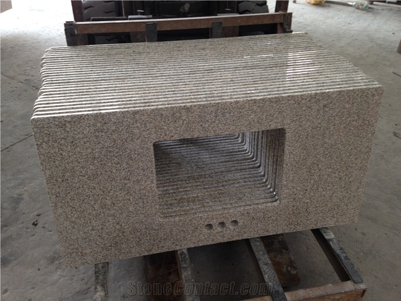 China Juparana Grey Granite Countertop for Kitchen