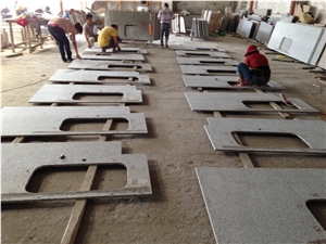 China Juparana Grey Granite Countertop for Kitchen