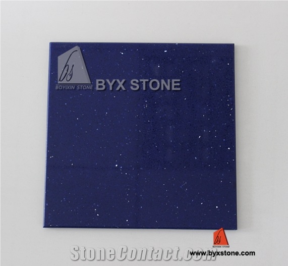Green Crystal Artificial Stone Quartz / Tile / Slab / Countertop