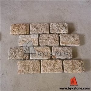 Yellow / Grey Natural Granite Paving Stone for Garden Yellow / Grey Natural Granite Paving Stone for Garden