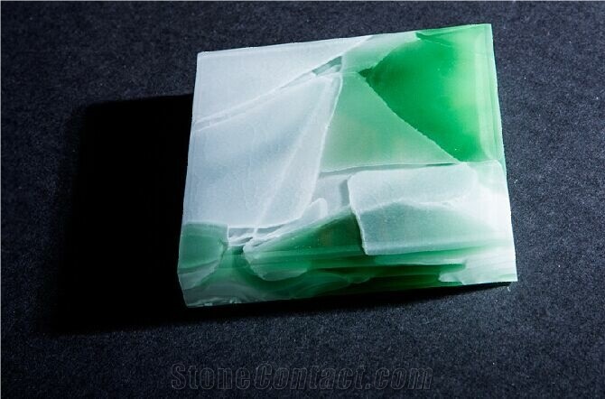 Jade Glass Tiles & Slabs