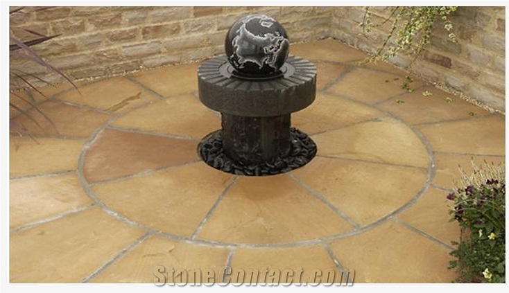 Buff Sandstone Circles
