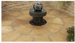 Buff Sandstone Circles