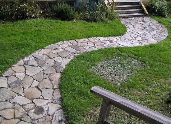 Flag Stone Courtyard Walkway Pavers