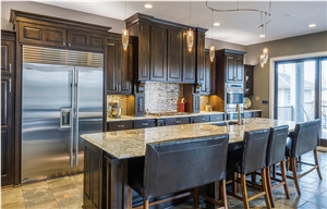 Arctic Cream Granite Kitchen Countertop