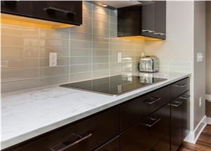Macaubas White Quartzite Stunning Kitchen