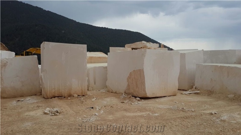 Classic Limestone, Finike White Limestone Block