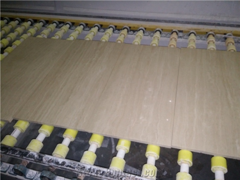 Cream Travertine Polished/Filled