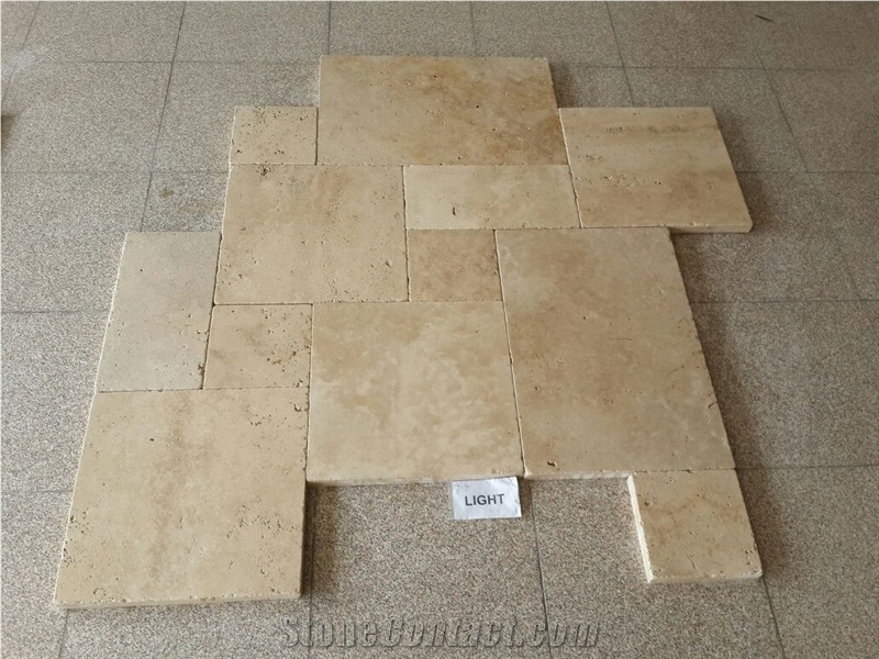 Light Travertine Pattern Set