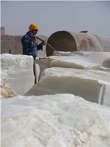 White Onyx Blocks, Iran White Onyx White Onyx Blocks, Iran White Onyx