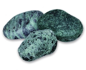 Verde Alpi Marble Dark Green Tumbled Pebbles Verde Alpi Marble Dark Green Tumbled Pebbles