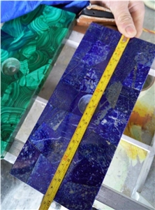 Gemstone Greem Malachite Blue Azurite Gemstone Tiles