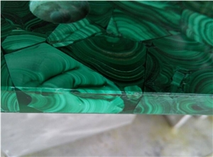 Gemstone Greem Malachite Blue Azurite Gemstone Tiles