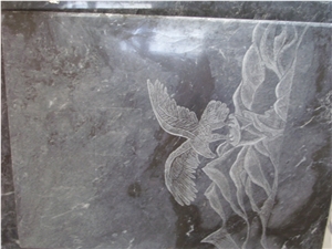 King Blue Stone Marble Fountain, Black Marble Turkey Fountain