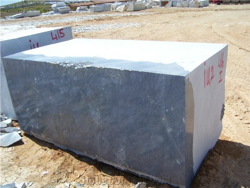 Kutahya Black (King Blue) Marble Block Turkey