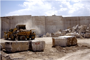 Silver Travertine Blocks, Grey Travertine Iran Blocks