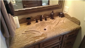 Bermuda Dunes River Sink Steady Guest Bath