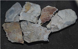 Beige Slate Flagstone Brazil, Grey Pavers