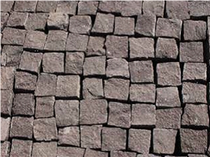 Izmir Red Basalt Cube Stone & Pavers